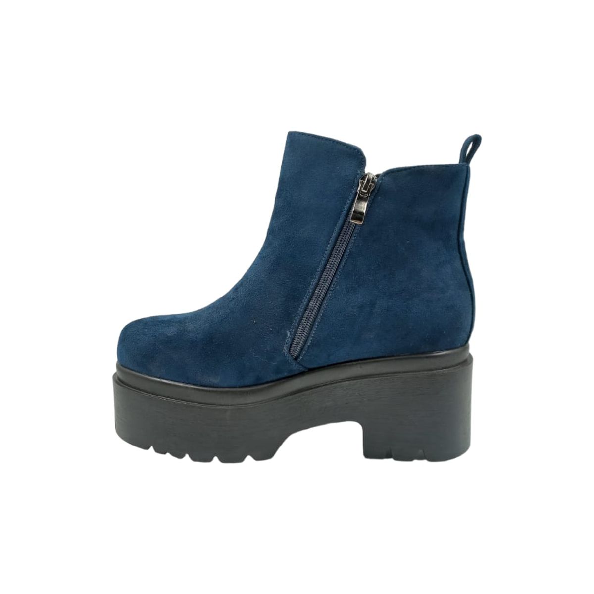 HERIEL - Botín Azul Plataforma Mujer