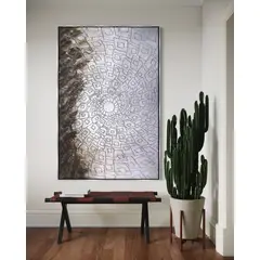 GENERICO - Cuadro decorativo abstracto 120 x 180