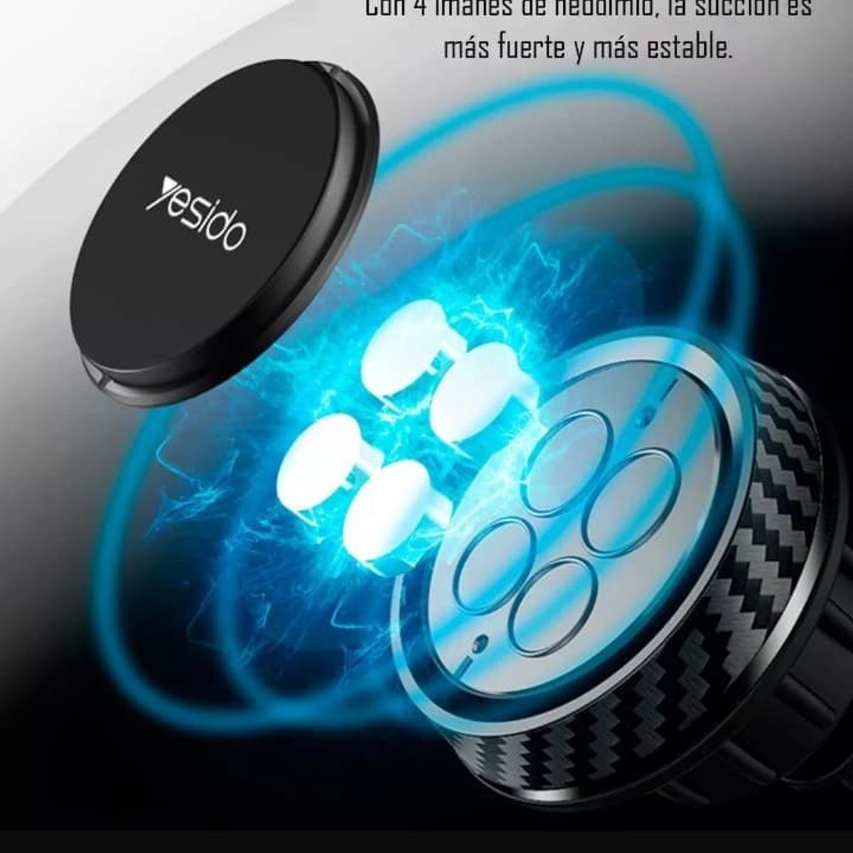 GENERICO - Soporte celular para auto Magnético