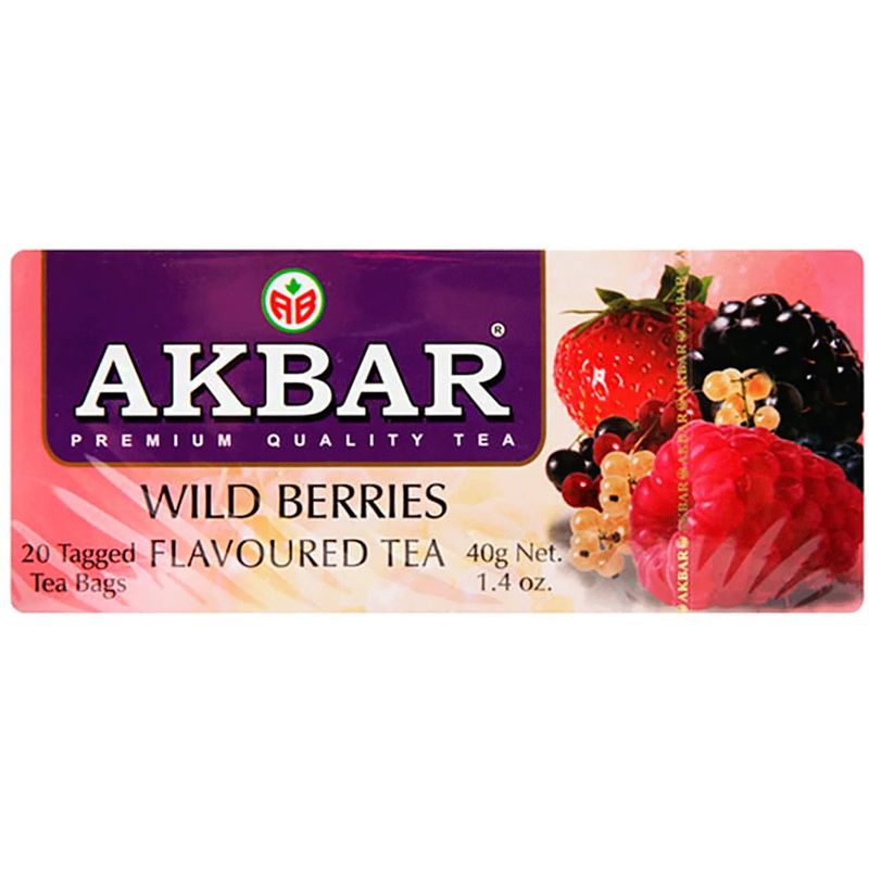 AKBAR - Té Wild Berries 20 Bolsitas Akbar
