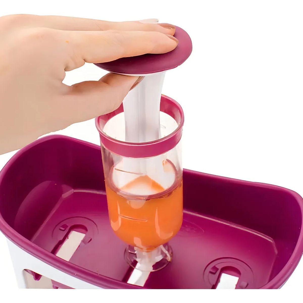 GENERICO - Dispensadora De Papilla-compota Con Bolsa Repuesto Bebé-niño