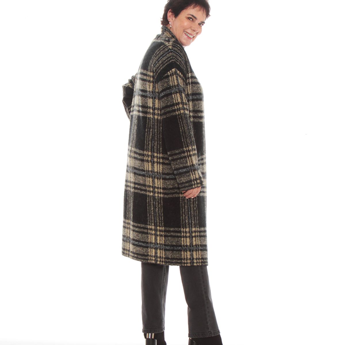 WADOS - CHALECON MANGA  LARGA ESCOCES