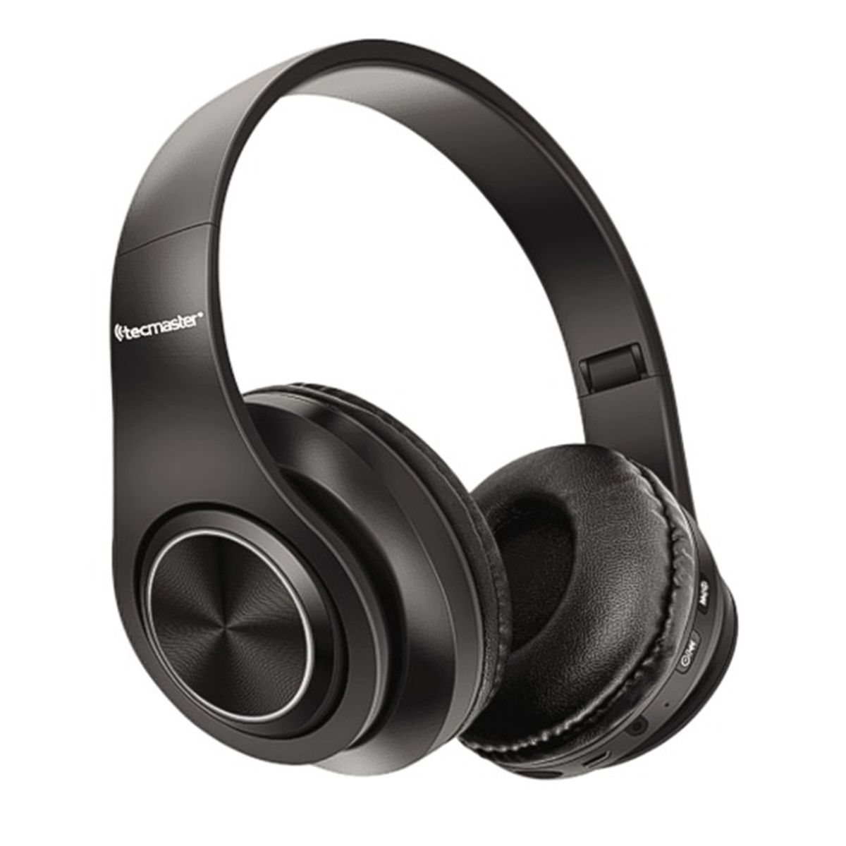 TECMASTER - Audífonos Bluetooth Inalámbrico Surround Bass Recargable Rgb