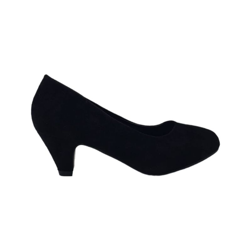 HERIEL - Zapato Negro Taco Mujer