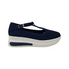 HERIEL - Zapato Azul Plataforma Mujer