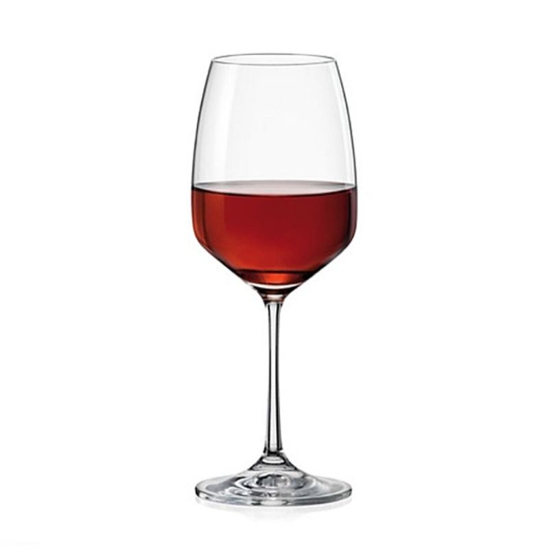 BOHEMIA CRYSTAL - CRYSTALEX SET 6 COPAS GISELLE 455 ML