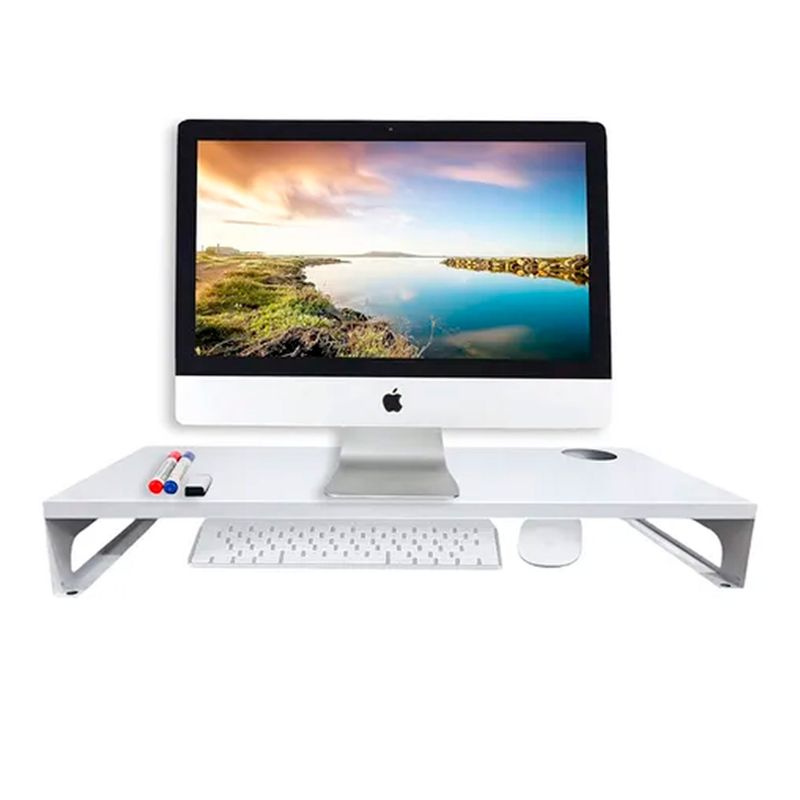 OFERTABKN - Base Soporte De Monitor Pc Notebook Organizador Escritorio