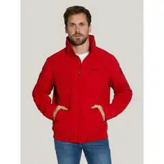 TOMMY HILFIGER - Chaqueta Classic Regatta Con Logo Rojo