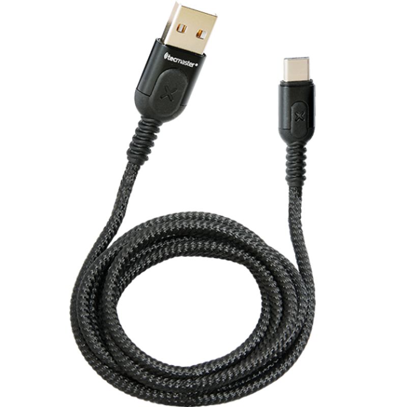 TECMASTER - Cable Datos Usb a Tipo C Para Celular Con Ciclo Rgb 31A