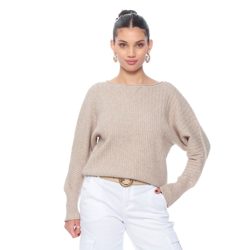 WADOS - SWEATER MANGA LARGA SOLIDO