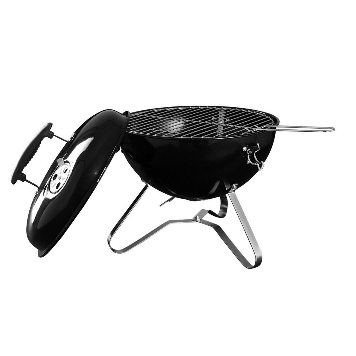 DANGRILL - Mini Parrilla a Carbon 37x40 cm negra Dangrill