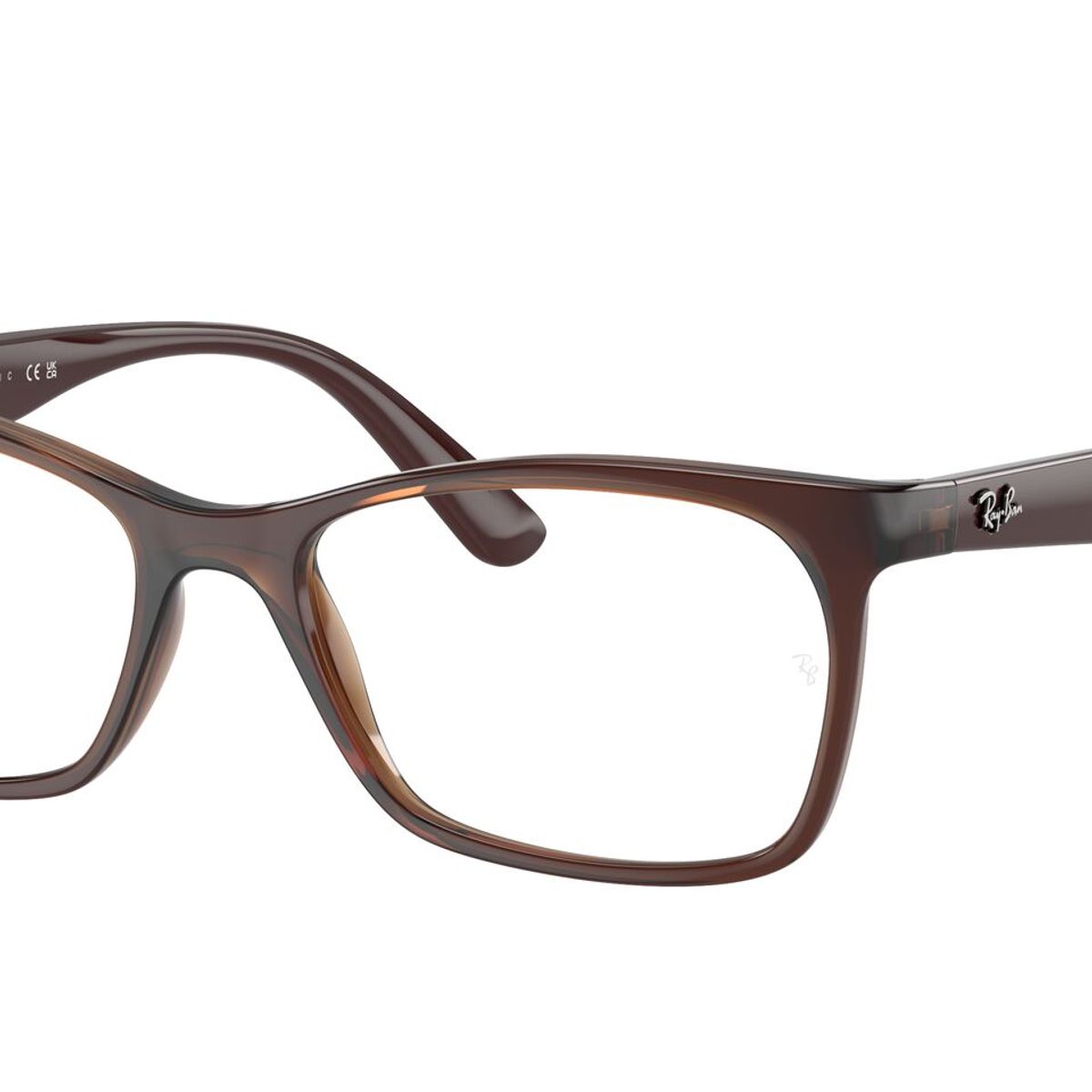 RAY BAN - ARMAZÓN ÓPTICO RAY-BAN - RX7202L 8244 - Marrón traslúcido