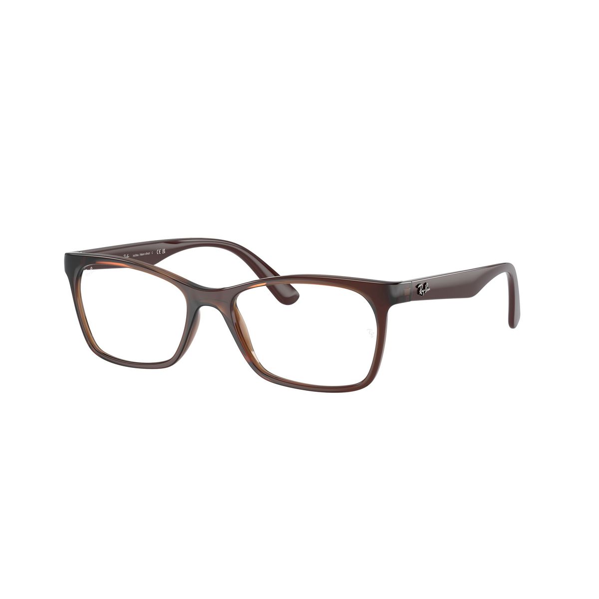 RAY BAN - ARMAZÓN ÓPTICO RAY-BAN - RX7202L 8244 - Marrón traslúcido