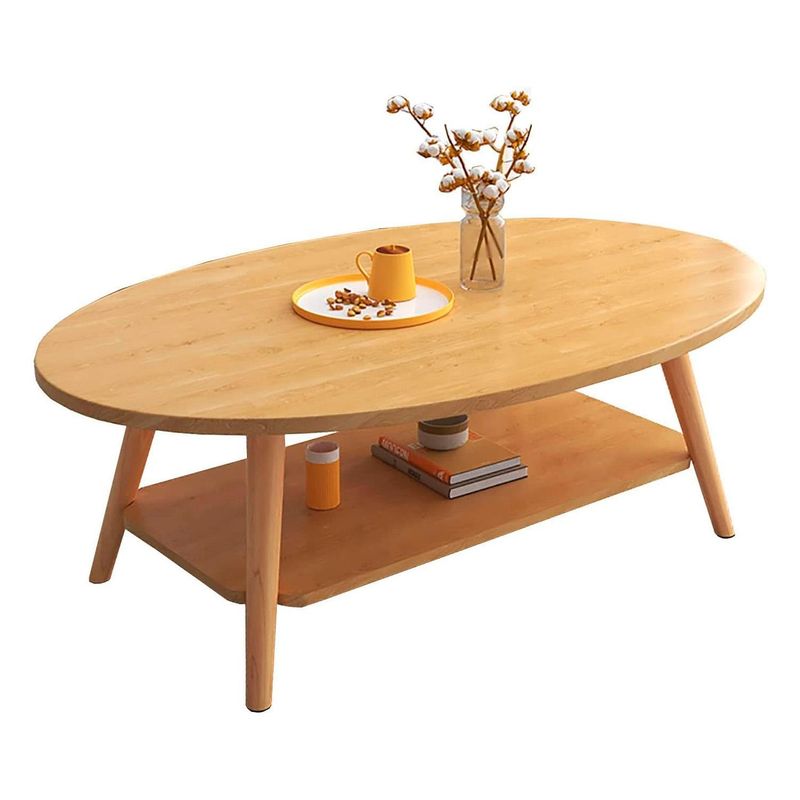 GLOBAL LATIN GROUP - Mesa de Centro Elegante para Sala con Efecto Mármol - Beige