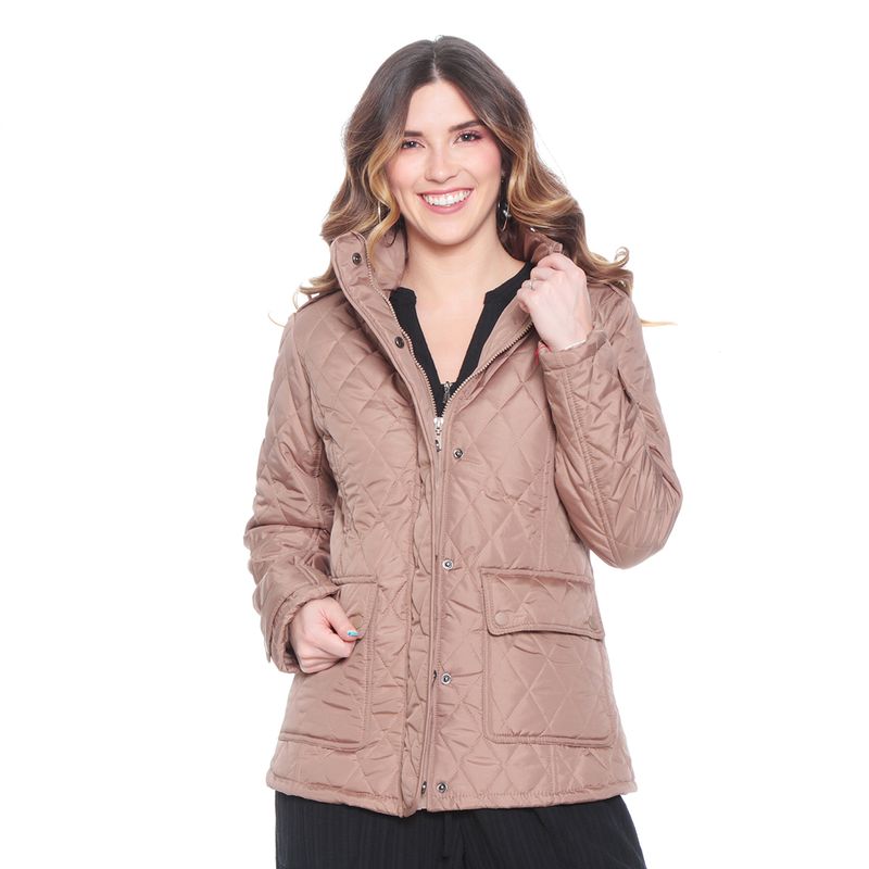 WADOS - PARKA MANGA LARGA CON CAPUCHA Y BOLSILLOS