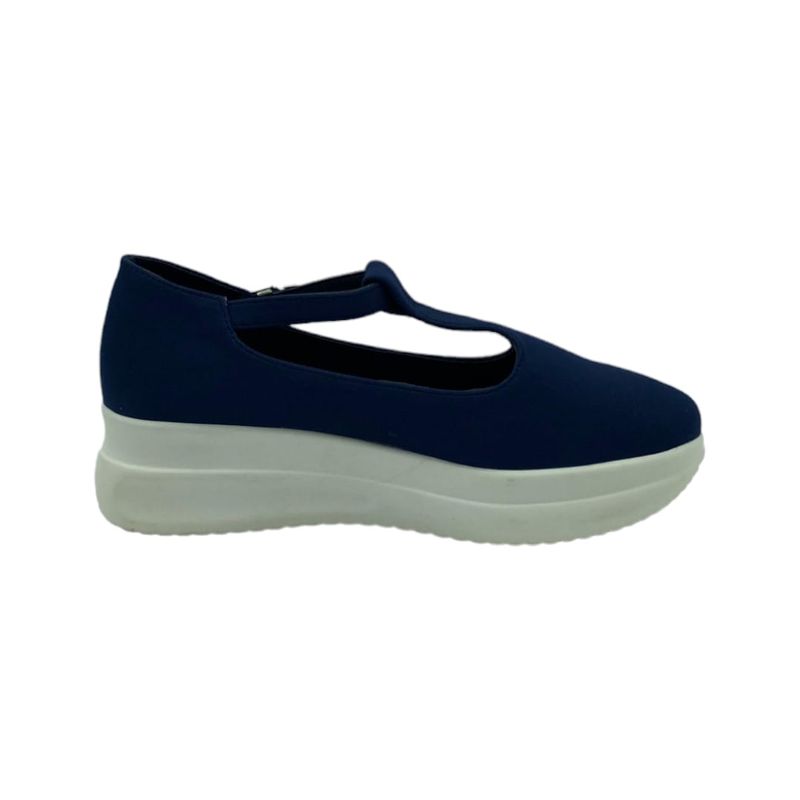 HERIEL - Zapato Azul Plataforma Mujer