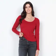 WADOS - POLERA MANGA LARGA ESCOTE REDONDO