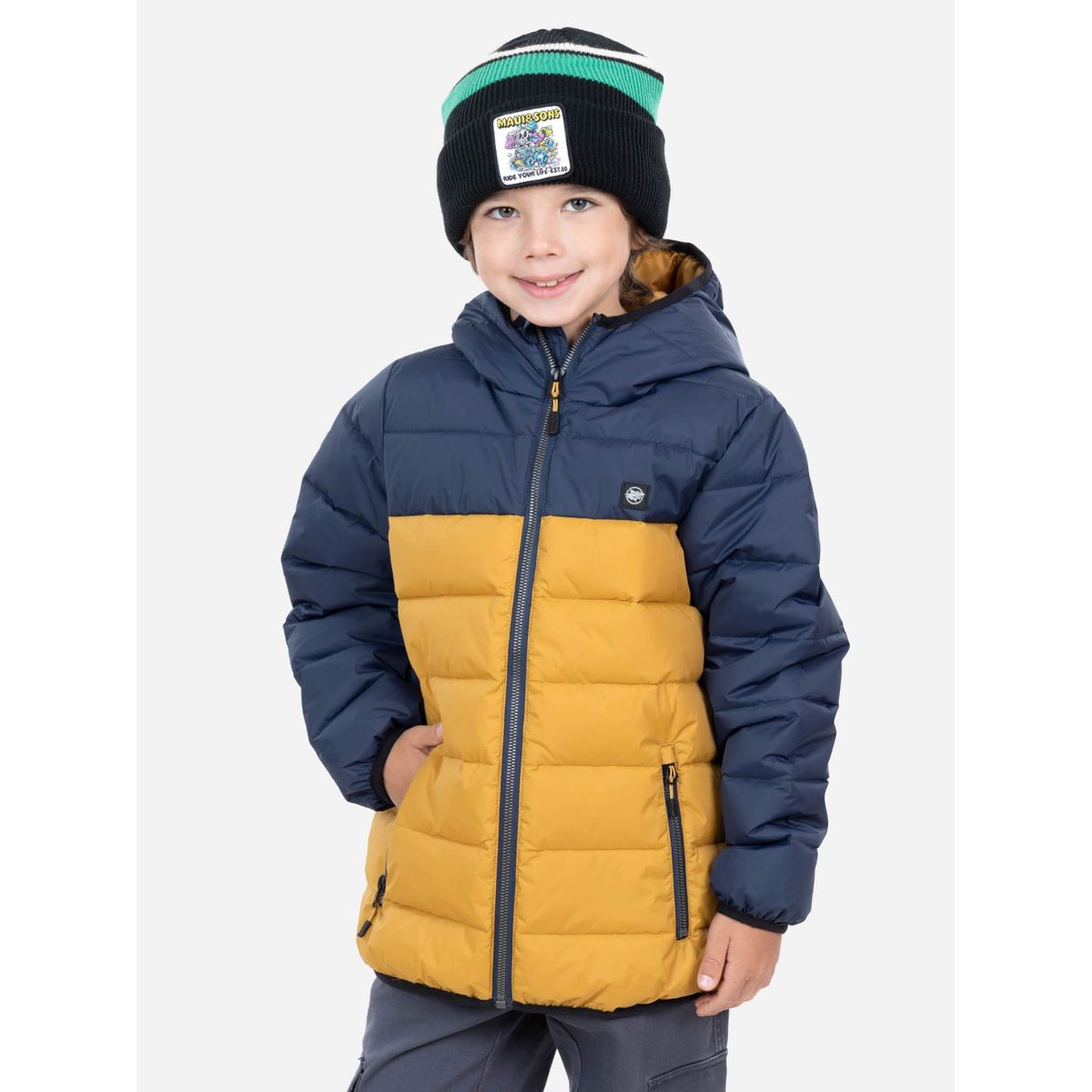 MAUI AND SONS - Parka Diamant Infantil Naranjo Maui And Sons - Naranjo