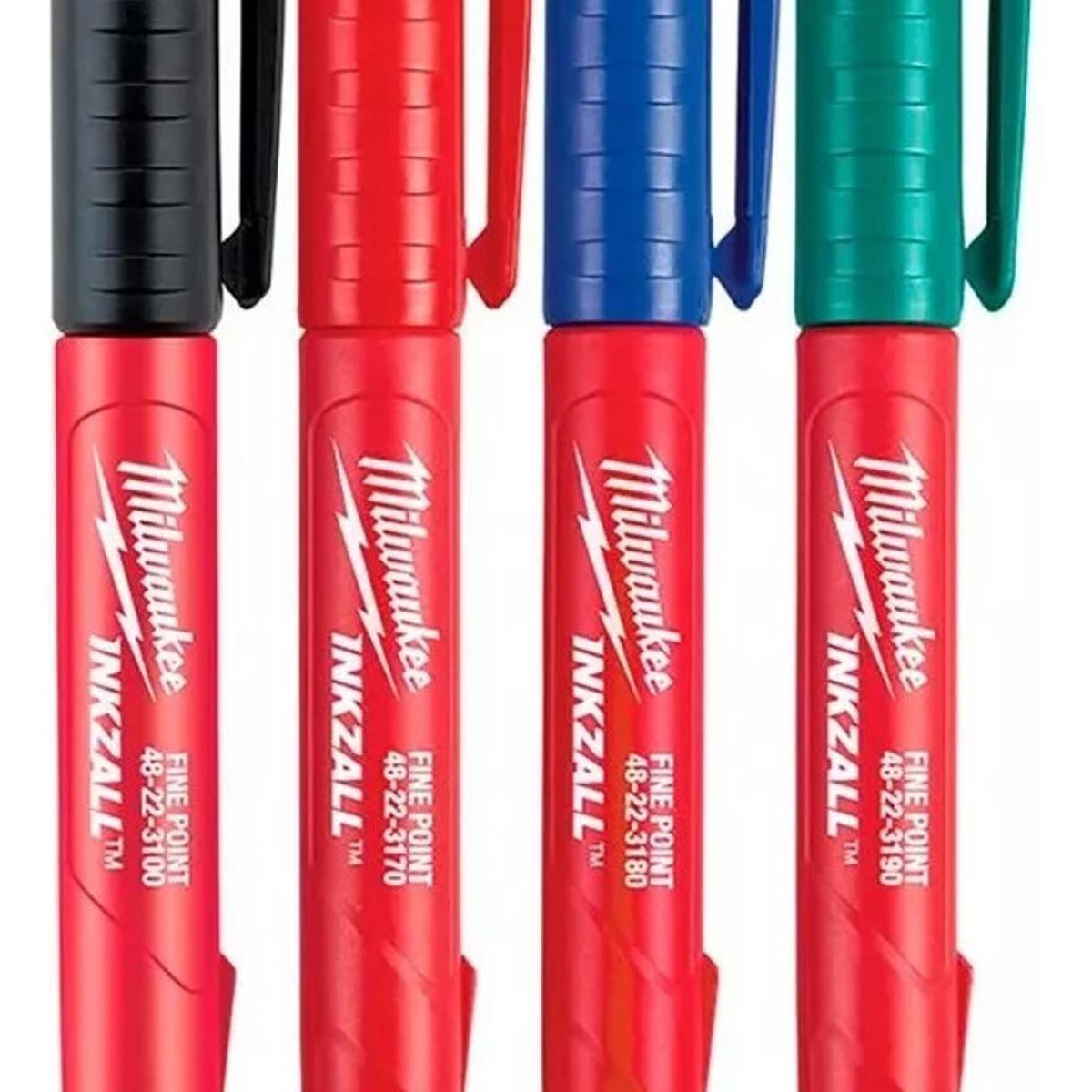 MILWAUKEE - Milwaukee Rotulador Permanente Pack 4 Unidades Color- E.o.