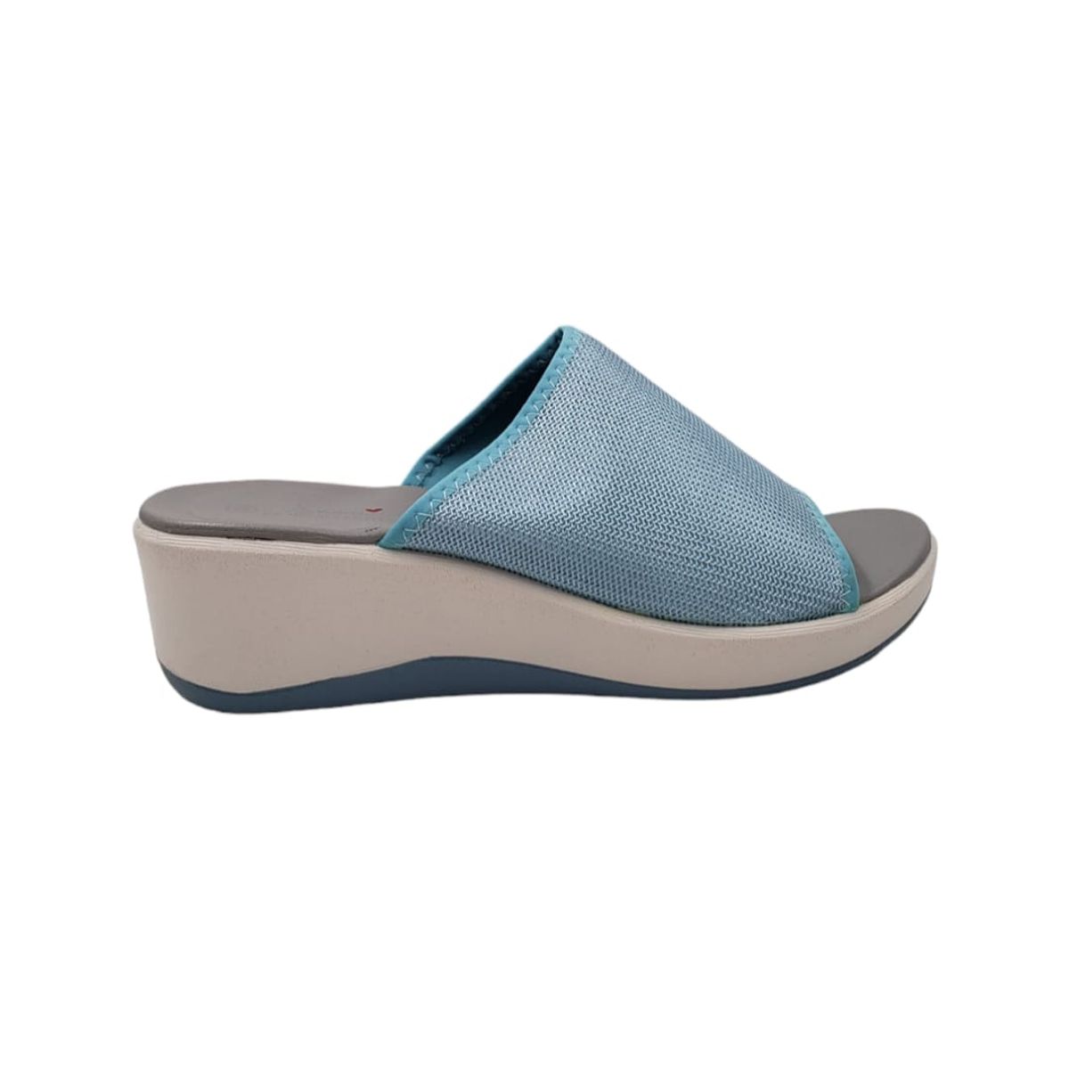 HERIEL - Sandalia Azul Plataforma Mujer