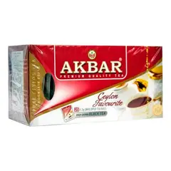 AKBAR - Té Negro Ceylon Premium 25 Bolsitas