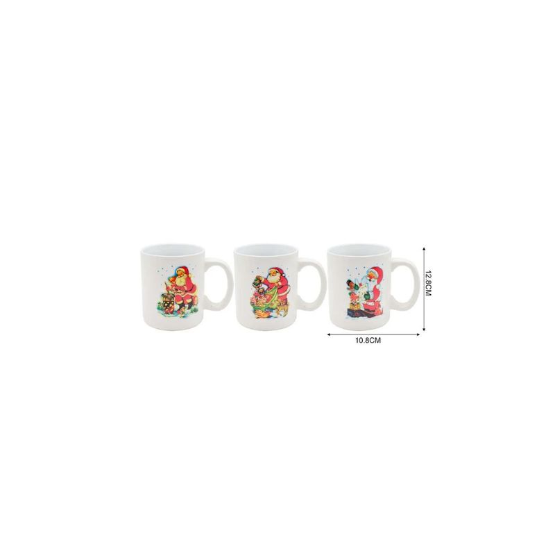 GENERICO - TAZA DE CERÁMICA NAVIDAD 12 X 10 CM