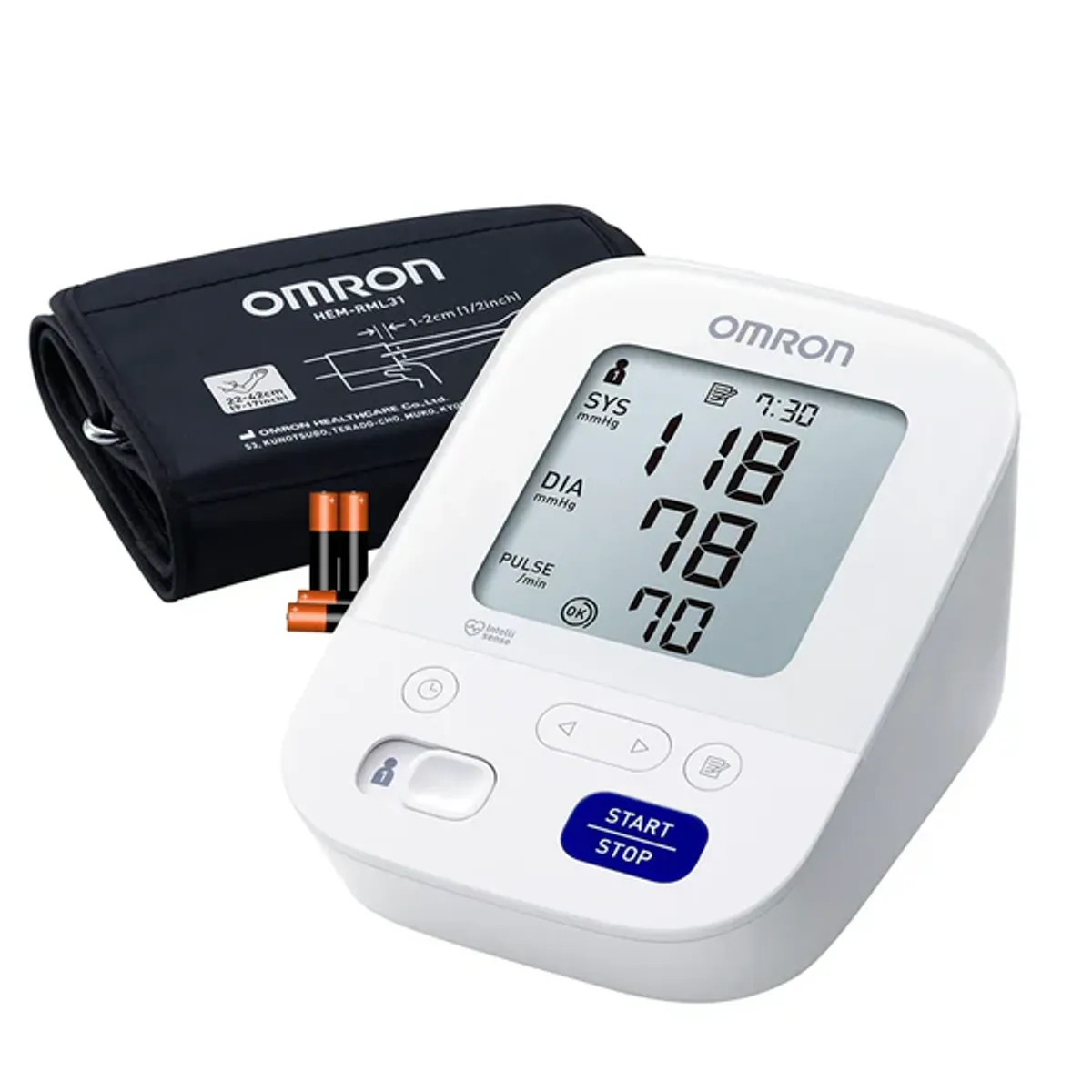 OMRON - Toma Presión Digital de Brazo Omron HEM-7154 Para 2 Usuarios