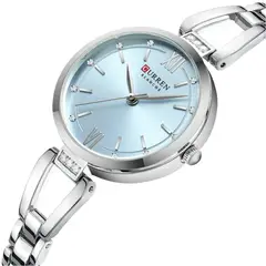 CURREN - Reloj pulsera mujer elegante análogo cristal strass inoxidable