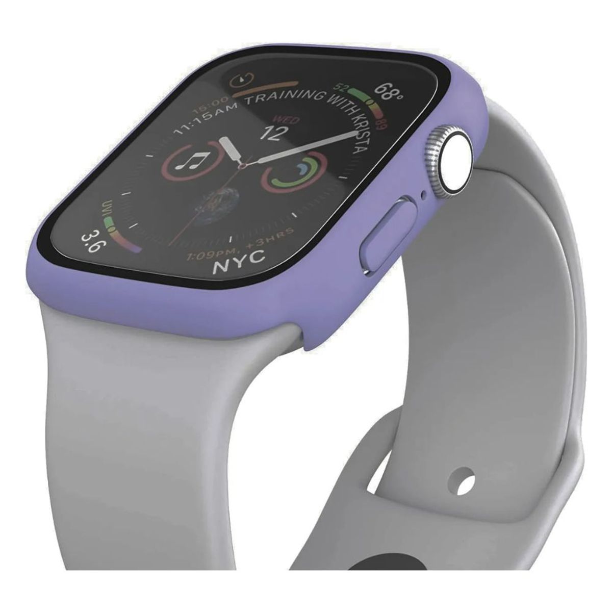 GENERICO - Carcasa Para Apple Watch Serie 7 / 8 / 9 Con Vidrio Templado 45mm