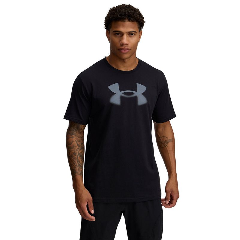 UNDER ARMOUR - Polera Manga Corta Ua Reflective Big Logo Negro Para Ho UNDER ARMOUR