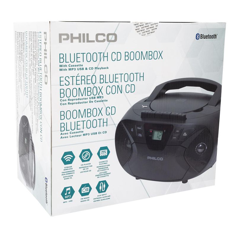 PHILCO - RADIO BOOMBOX CASSETTE BT PJC2050BT PHILCO