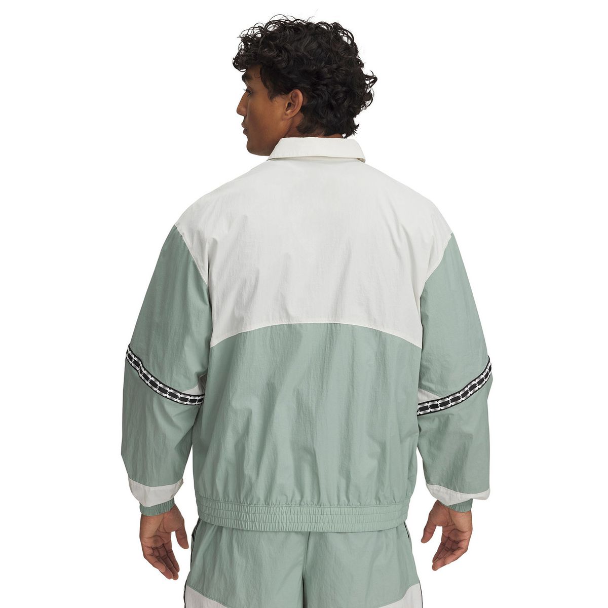 UNDER ARMOUR - Polerón Terrace96 Drill Top Hombre Verde UNDER ARMOUR