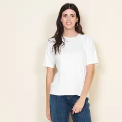 WADOS - POLERA MANGA CORTA SOLIDO ESCOTE REDONDO