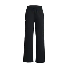 UNDER ARMOUR - Pantalón Ua Rival Fleece Straight Leg Negro Para Mujer