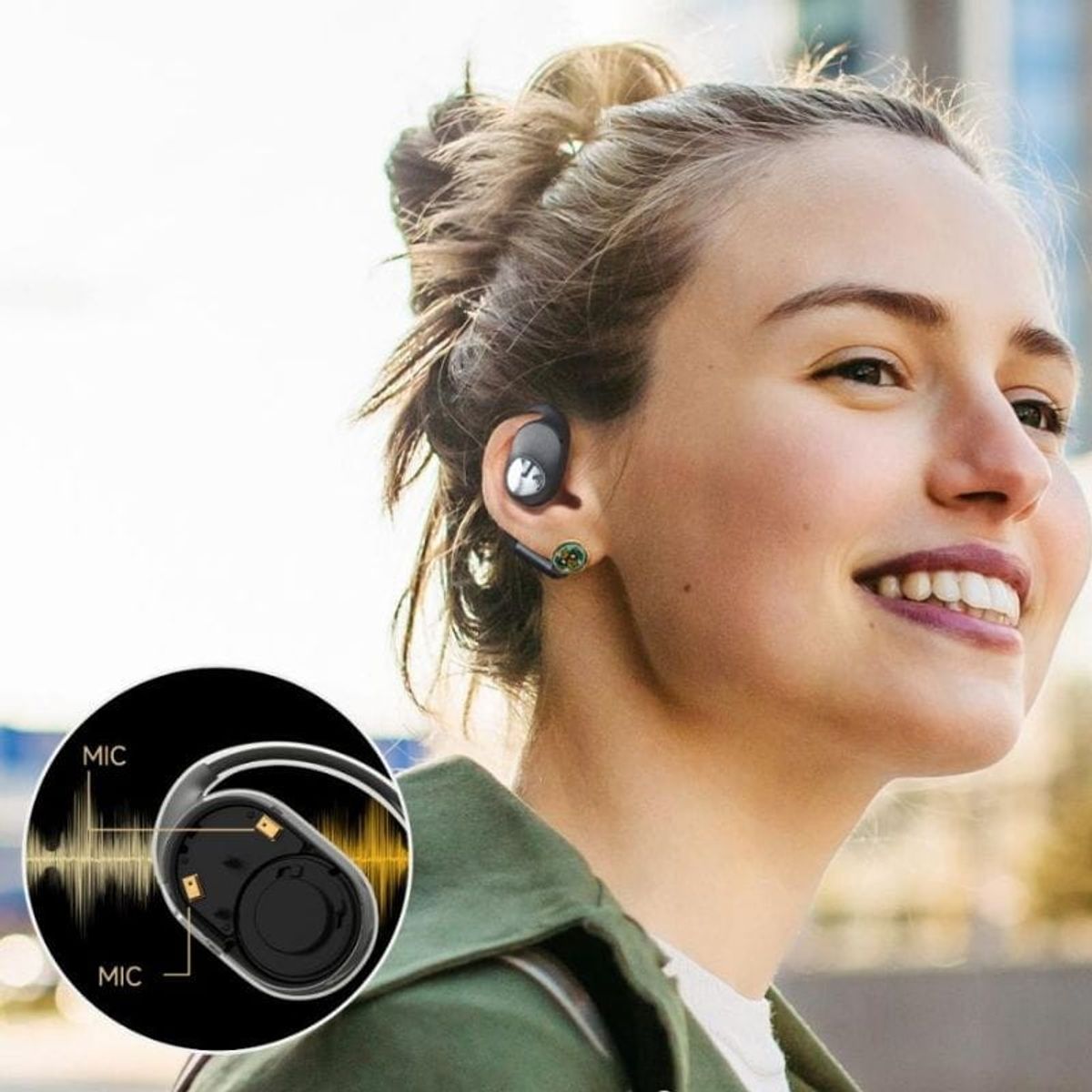 SOUNDPEATS - Auriculares SoundPEATS GoFree 2+ ENC IPX5