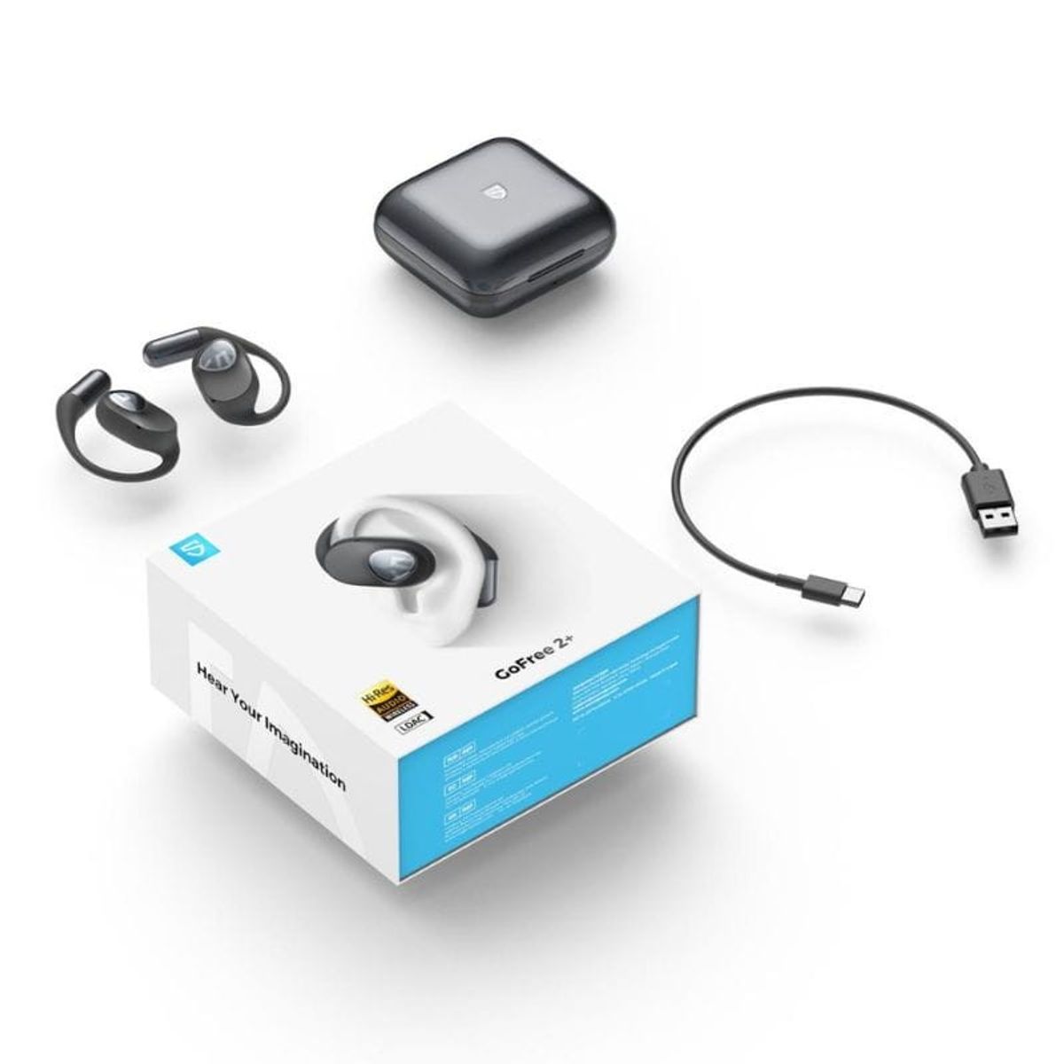 SOUNDPEATS - Auriculares SoundPEATS GoFree 2+ ENC IPX5
