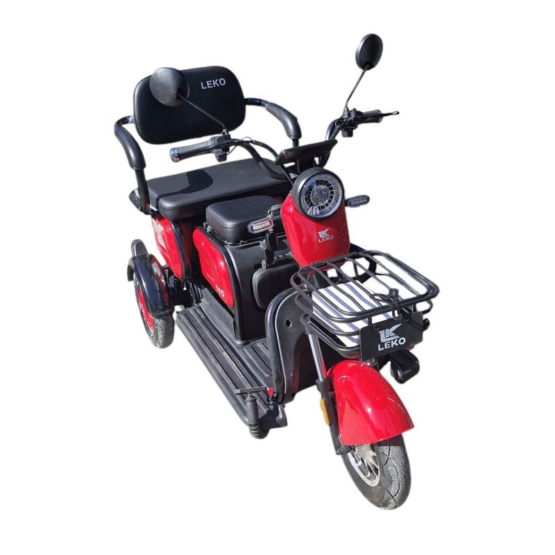 LEKO - Triciclo Eléctrico LEKO Modelo TM3 Color ROJO