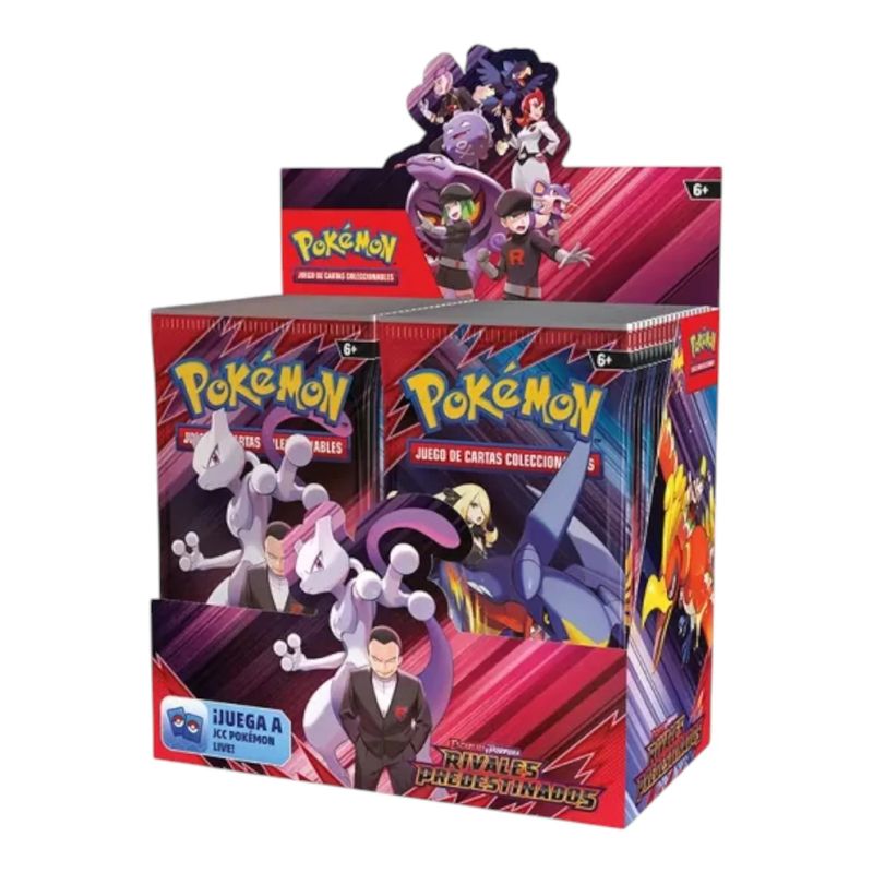 POKEMON - Pokémon Destined Rivals Booster Display 36 Sobres Español