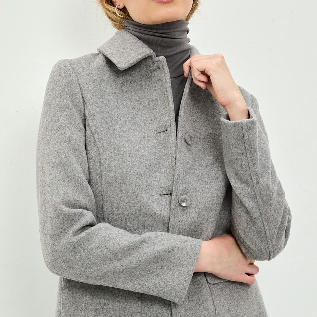 IO - Chaqueton Gris Mujer Io