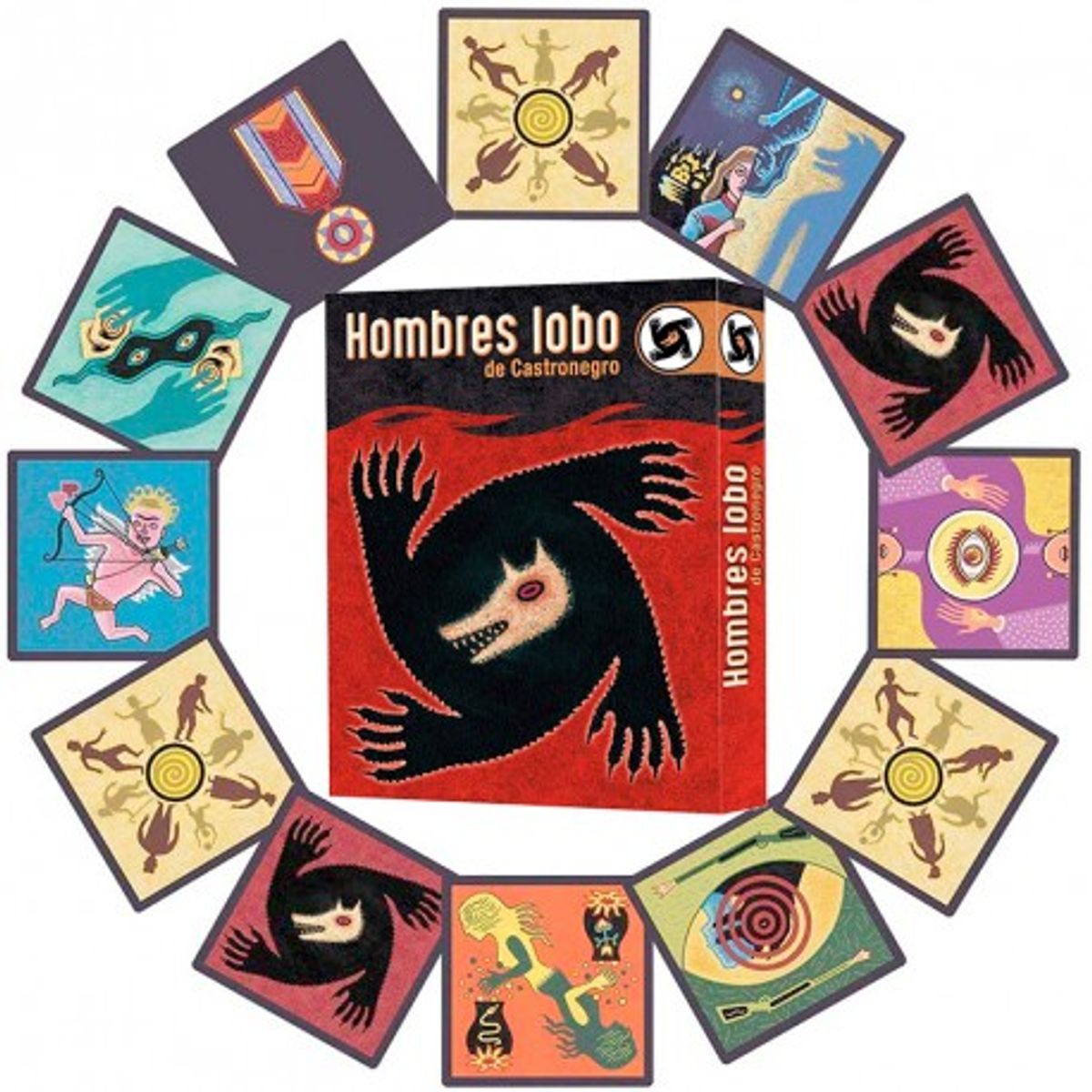 GENERICO - Hombres Lobo De Castonegro - Juego De Mesa - Español