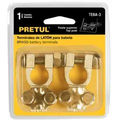 PRETUL - Terminales Bornes Para Batería Auto Cable 1 A 6 Alta Calidad