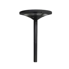 LED STUDIO - FOCO ESTACA SOLAR PLATO 400LM 10W LUZ CÁLIDA IP54