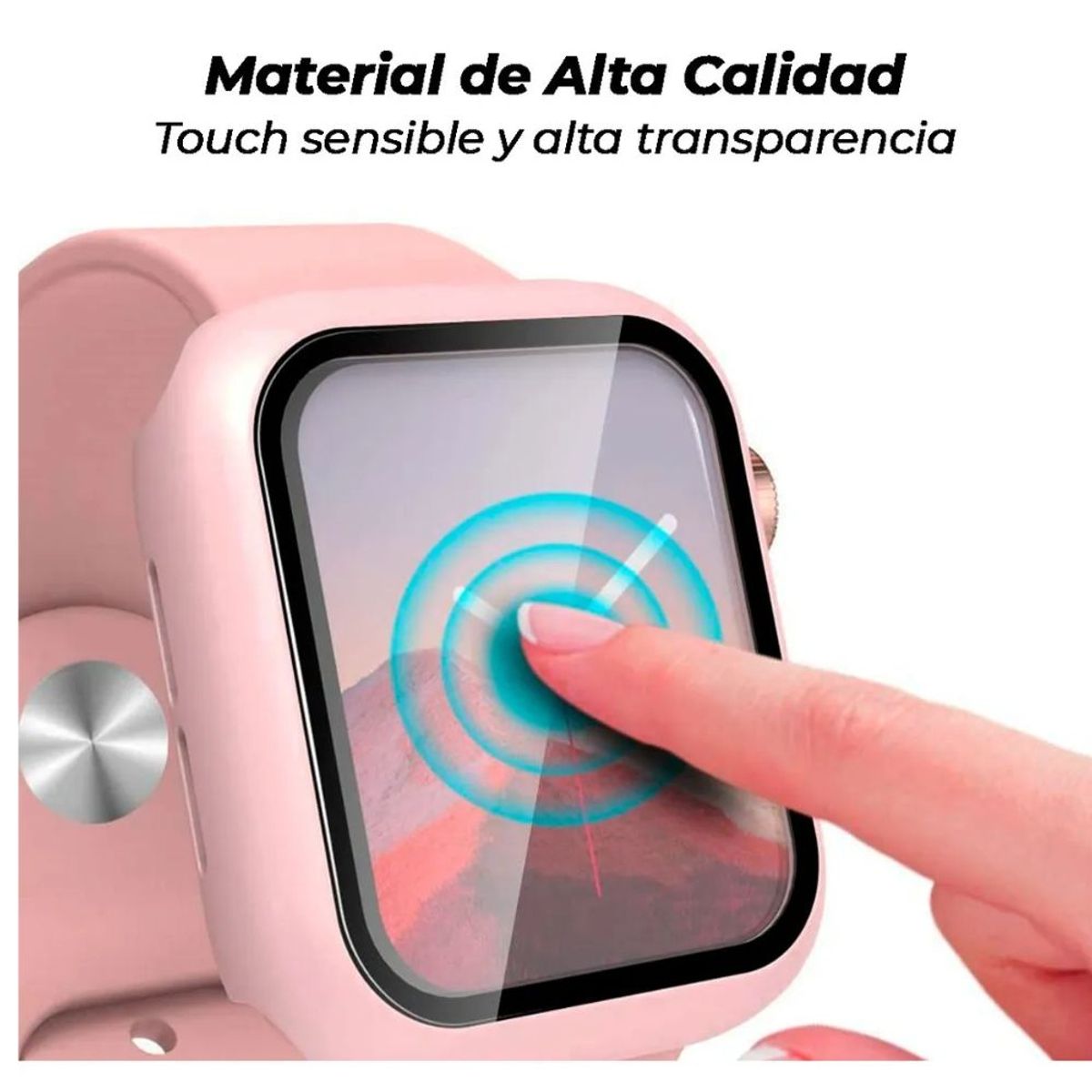 GENERICO - Carcasa Para Apple Watch Con Vidrio Templado Premium Series 42mm