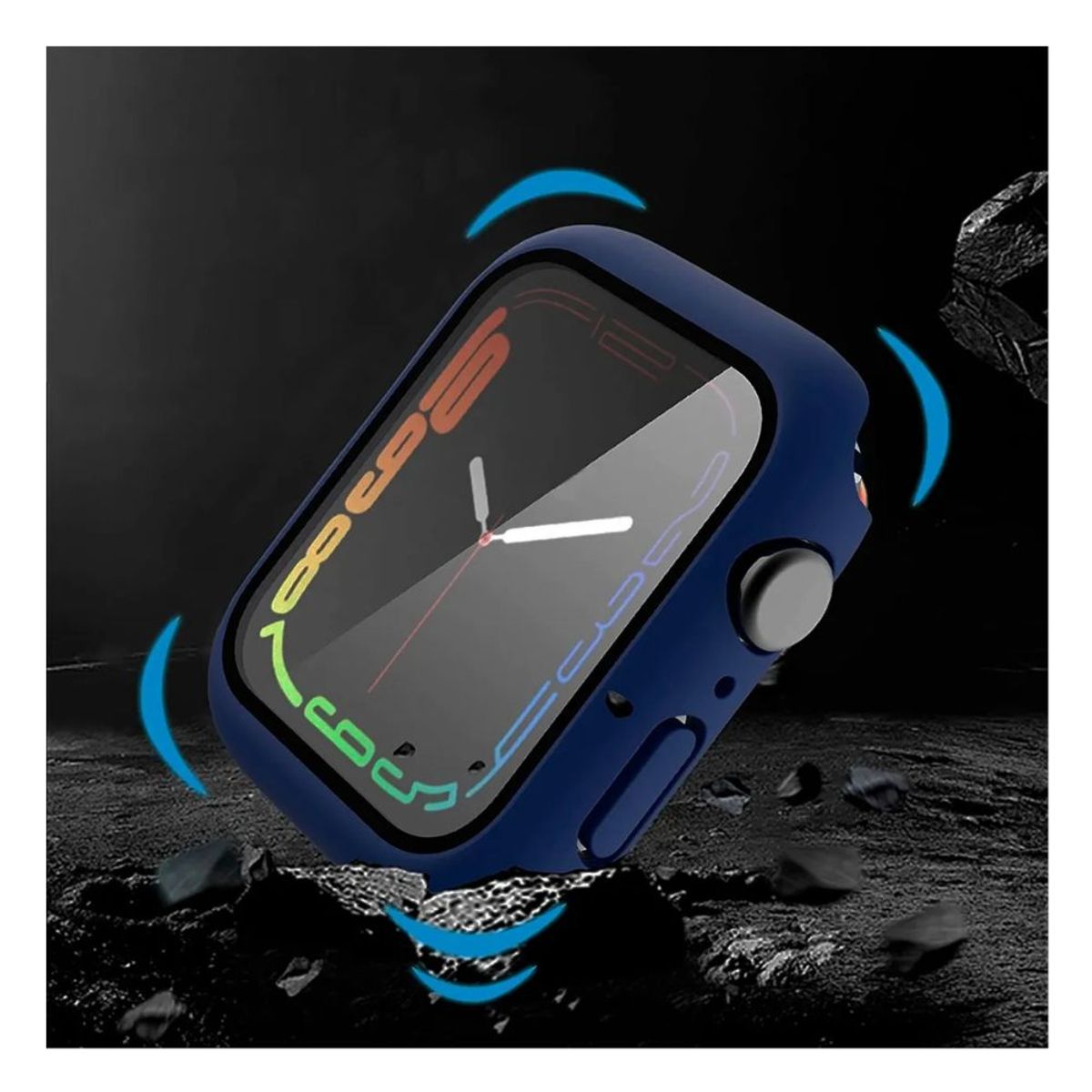 GENERICO - Carcasa Para Apple Watch Con Vidrio Templado Premium Series 38mm