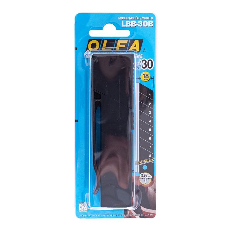 OLFA - Repuesto Universal 18 mm. Estuche 30 un.