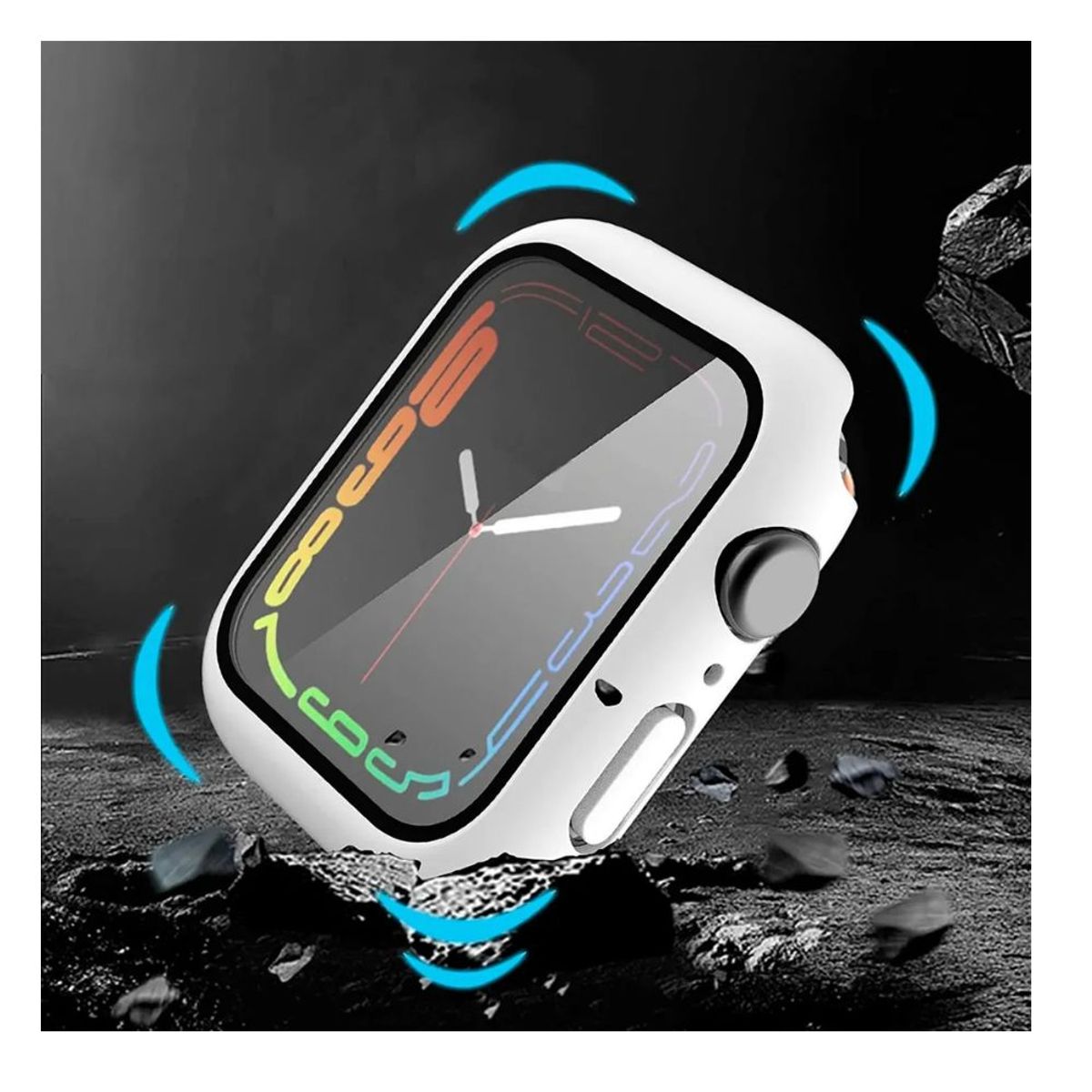 GENERICO - Carcasa Para Apple Watch Con Vidrio Templado Premium Series 38mm