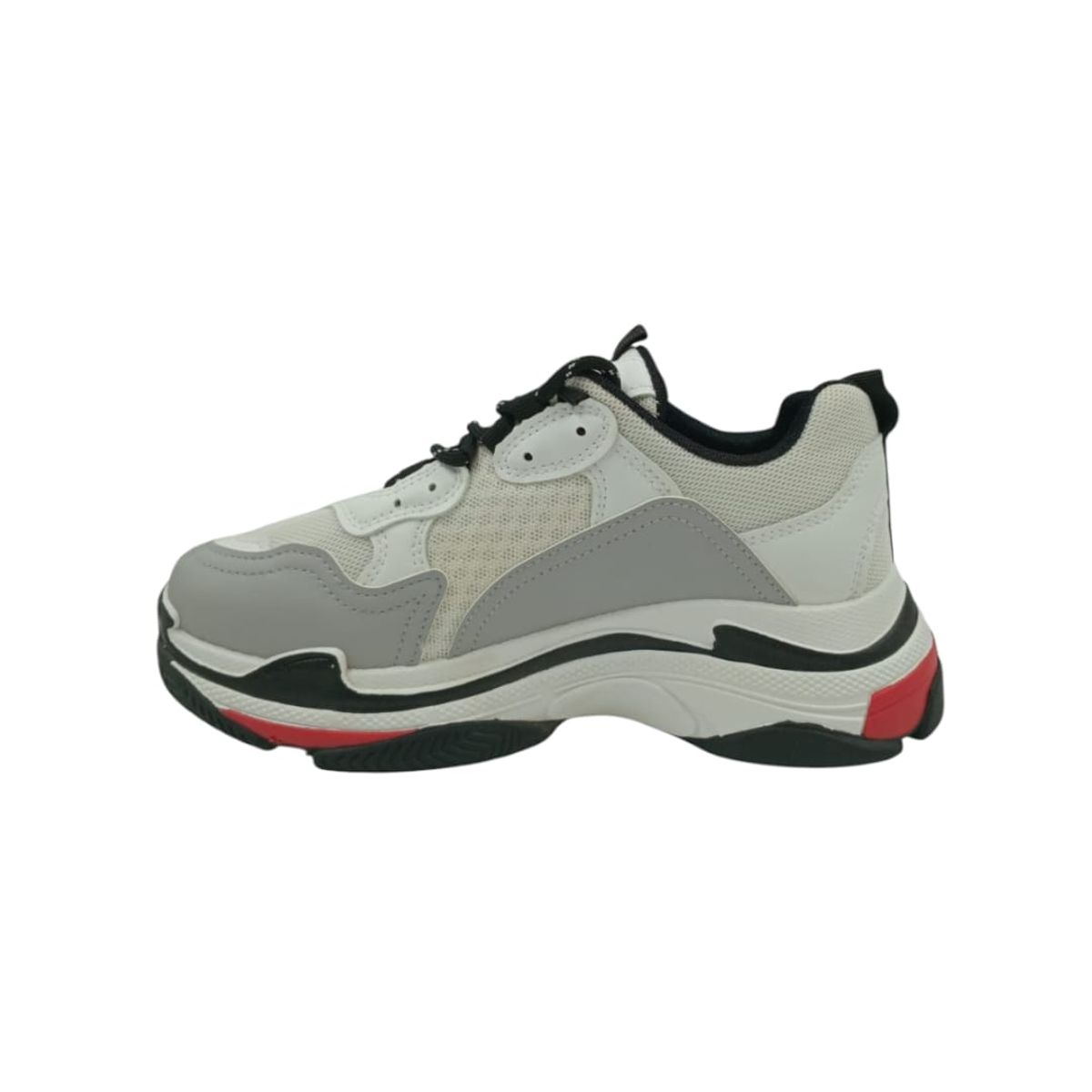 HERIEL - Zapatilla Blanca Plataforma Mujer