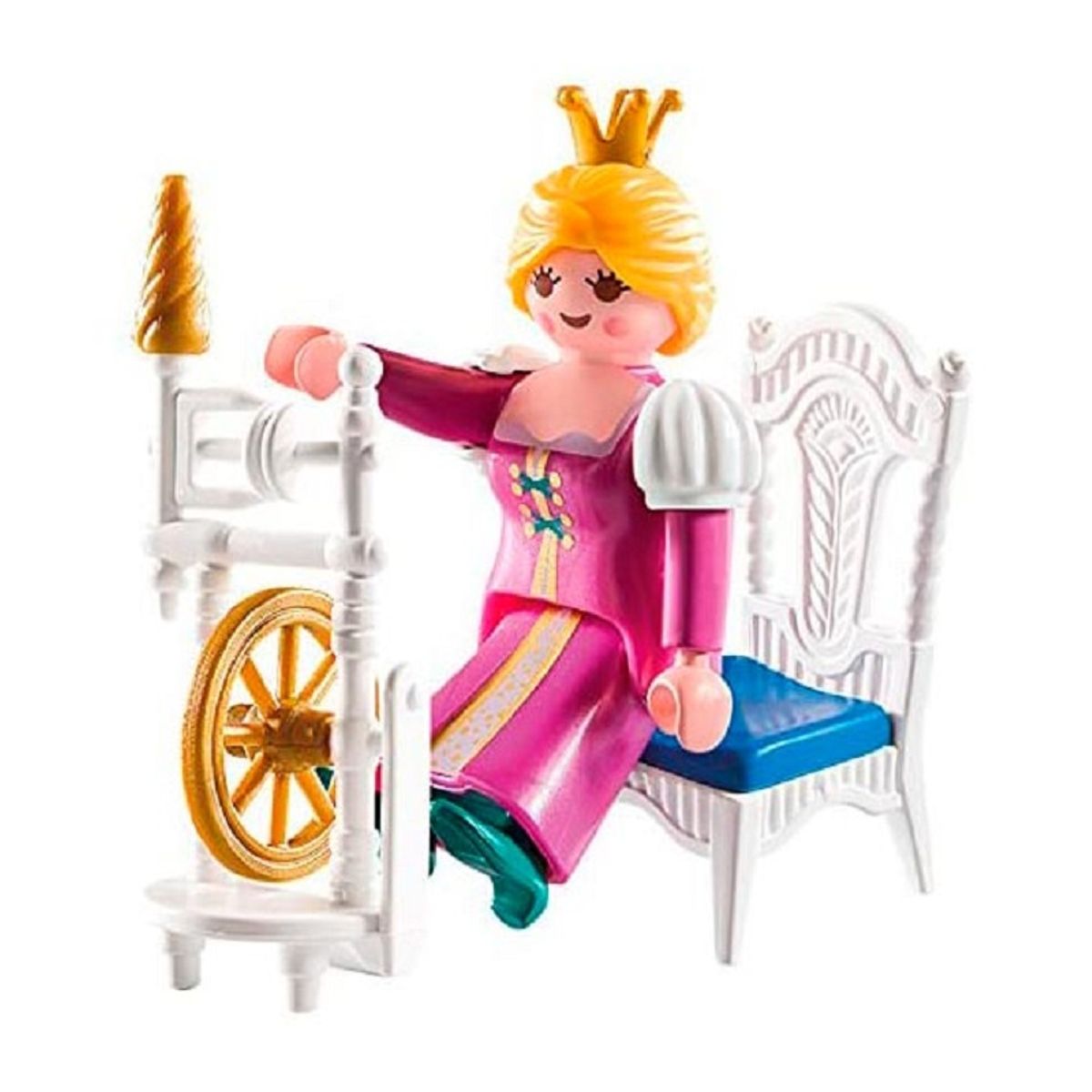 PLAYMOBIL - Playmobil Princesa rueda de Hilar