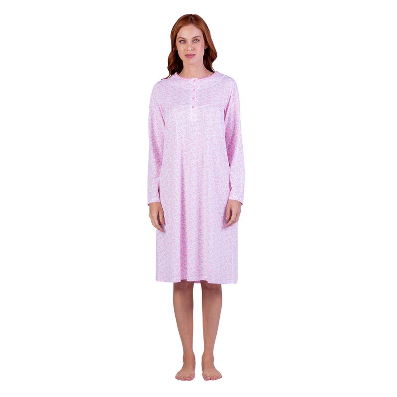LADY GENNY - Camisa Para Dormir Cotton Lady Genny