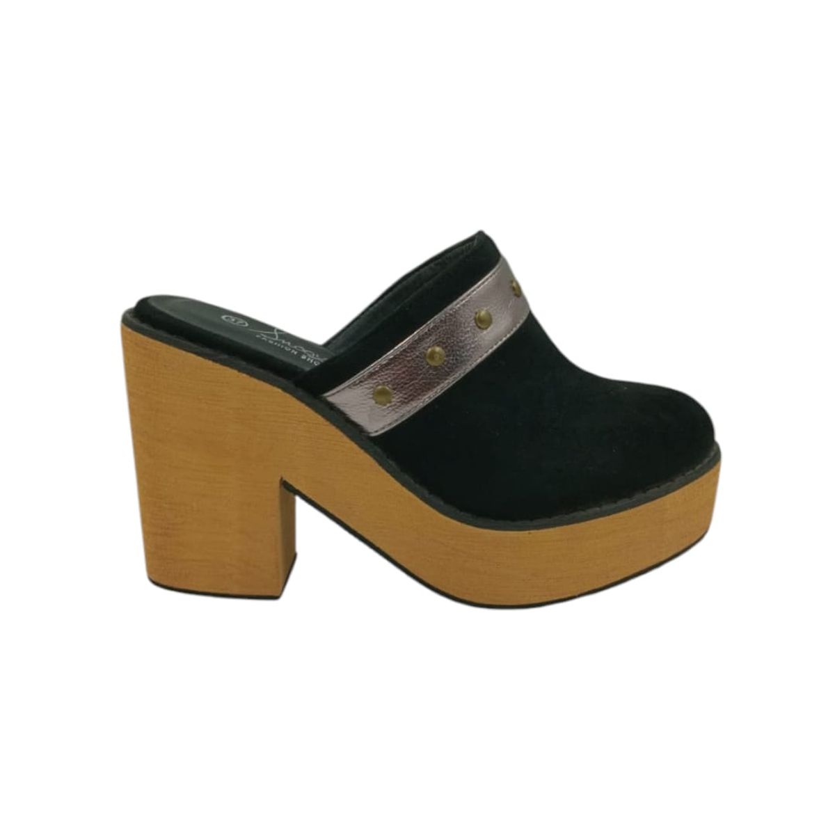 HERIEL - Zapato Negro Plataforma Mujer